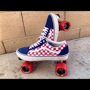 custom vans roller skates